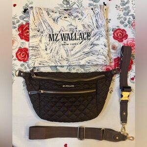 MZ Wallace Walnut Crosby Sling